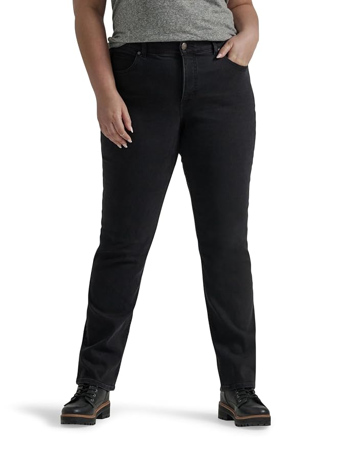 Lee Women's Motion Series Total Freedom Straight Leg Jean